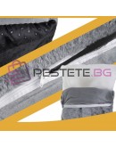 Меко плюшено легло за куче котка балдахин с цип